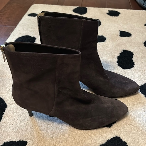 Jimmy Choo Shoes - Jimmy Choo chocolate brown suede boots size 38.5